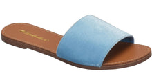 Breckelle's Women's Velvet Strappy Flat Slipper Slide Sandal