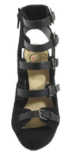 Delicious Women's Open Toe Strappy Buckle High Heel Sandal Bootie