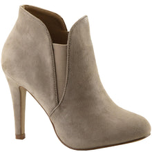 Bella Marie Women's Slip On Stiletto Heel Ankle Bootie
