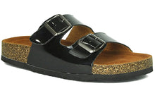 Refresh Footwear Women's Two Strap Slip On Slide Sandal