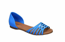 Breckelles Women's Brigit-08 D'Orsay Slip On Flat Sandals