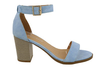 Top Moda Women's Mary Jane Strappy Stacked Chunky Heel Platform Sandal