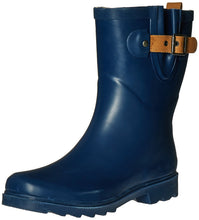Chooka Womens' Waterproof Top Solid Mid Rain Boot