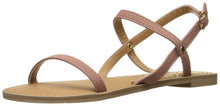 Qupid Women's Athena-1001ax Flat Sandal