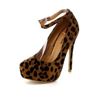 Bellamarie Helena-12 Women Ankle Strap Platform Pump Stiletto Party Dress Heel