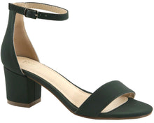 Bella Marie Women's Strappy Open Toe Block Heel Sandal