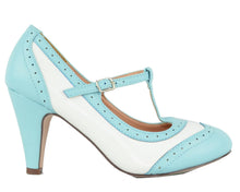 Chase & Chloe Women's T-Strap Oxford Mary Jane Pump