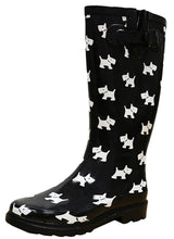 Cambridge Select Women's Pattern Print Colorful Waterproof Welly Rain Boots