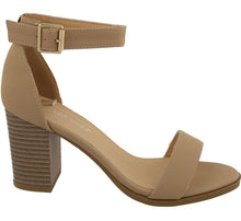 Top Moda Women's Mary Jane Strappy Stacked Chunky Heel Platform Sandal