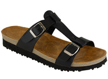 Cambridge Select Women's Double Buckle Slip On Slide Sandal