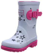 Joules JNR Girls Welly Rain Boot (Toddler/Little Kid/Big Kid)