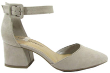 City Classified Women's Strappy Pointed Toe Block Heel Sandal