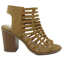 City Classified Women's Cutout Caged Zipper Bootie