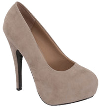 Forever Link Women's Sunset-89 Suede Closed Toe Dress Pumps