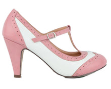 Chase & Chloe Women's T-Strap Oxford Mary Jane Pump