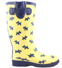 Cambridge Select Women's Pattern Print Colorful Waterproof Welly Rain Boots