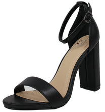 Delicious Women's Evening High Heels Open Toe Ankle Strap Platform Casual Stiletto Pumps