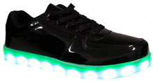 Forever Link Women's Signal-60 Lace Up LED Fashion Sneakers with Light Show/Chargeable