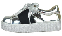 Chase & Chloe Women's Platform Creeper Fashion Sneaker