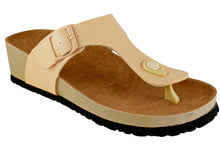 Cambridge Select Women's Thong Toe Slip On Slide Sandal