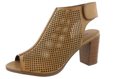 City Classified Women's Roadway Ankle Straps Heel