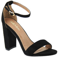 Bella Marie Women's Strappy Block High Heel Sandal