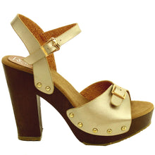 Refresh Footwear Women's Buckle Stacked Chunky Heel Platform Sandal