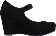 City Classified Women's Mary Jane Strappy Wedge Platform Sandal
