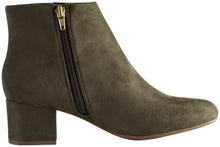 City Classified Women's Mayday Round Toe Low Heel Ankle Bootie