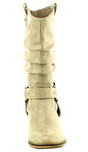 Cambridge Select Women's Pull On Western Style Cowboy Boots