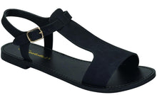 Breckelle's Women's Slingback T-Strap Buckle Flat Sandal