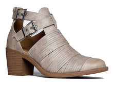 Qupid Strappy Western Booties