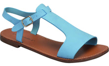 Breckelle's Women's Slingback T-Strap Buckle Flat Sandal