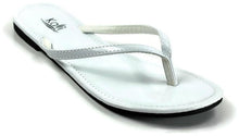 Kali Footwear Women's Twins Basic Patent Flat Thong Sandal