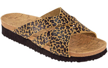 Cambridge Select Women's Crisscross Platform Slip On Slide Sandal