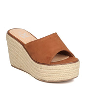 Women Faux Suede Espadrille Sandal - Casual, Dressy, Versatile - Platform Wedge Mule - GC00 By Betani