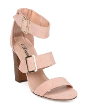 Breckelle's Morgan-21 Elegant Sexy Buckle Stiletto Heel Sandals