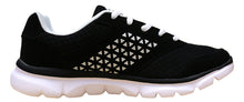 Han's Women's Woven Breathable Print Platform Fashion Trainer Sneaker