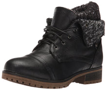 REFRESH WYNNE-01 Women's combat style lace up ankle bootie