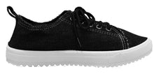 S-3 Women's Distressed Denim Sequin Fashion Sneaker