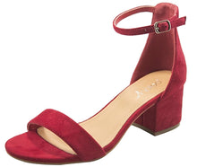 Betani Women's Strappy Open Toe Block Heeled Sandal