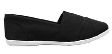 Cambridge Select Women's Memory Foam Comfort Canvas Slip On Flats