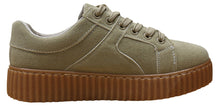 Han's Women's Fashion Platform Flatform Creeper Trainer Sneaker