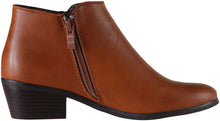 Reneeze Women's Beauty-031 Stacked Chunky Heel Casual Ankle Boot