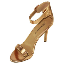 Breckelle's Women's Sydney-41 Adjustable Ankle cuff High Heel Dress Sandals