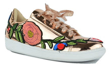 Chase & Chloe CC01 Lace Up Patch Sneaker