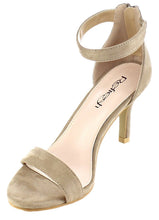 Refresh Women's Barbara-01 Sueded Heel Sandal