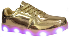 Forever Link Women's Signal-60 Lace Up LED Fashion Sneakers with Light Show/Chargeable