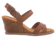 Bearpaw Women's Roselle Comfort Slingback Wedge Sandals