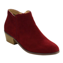 Reneeze BEAUTY-03 Women Sneaker Petty Stacked Heel Side Zipper Ankle Booties